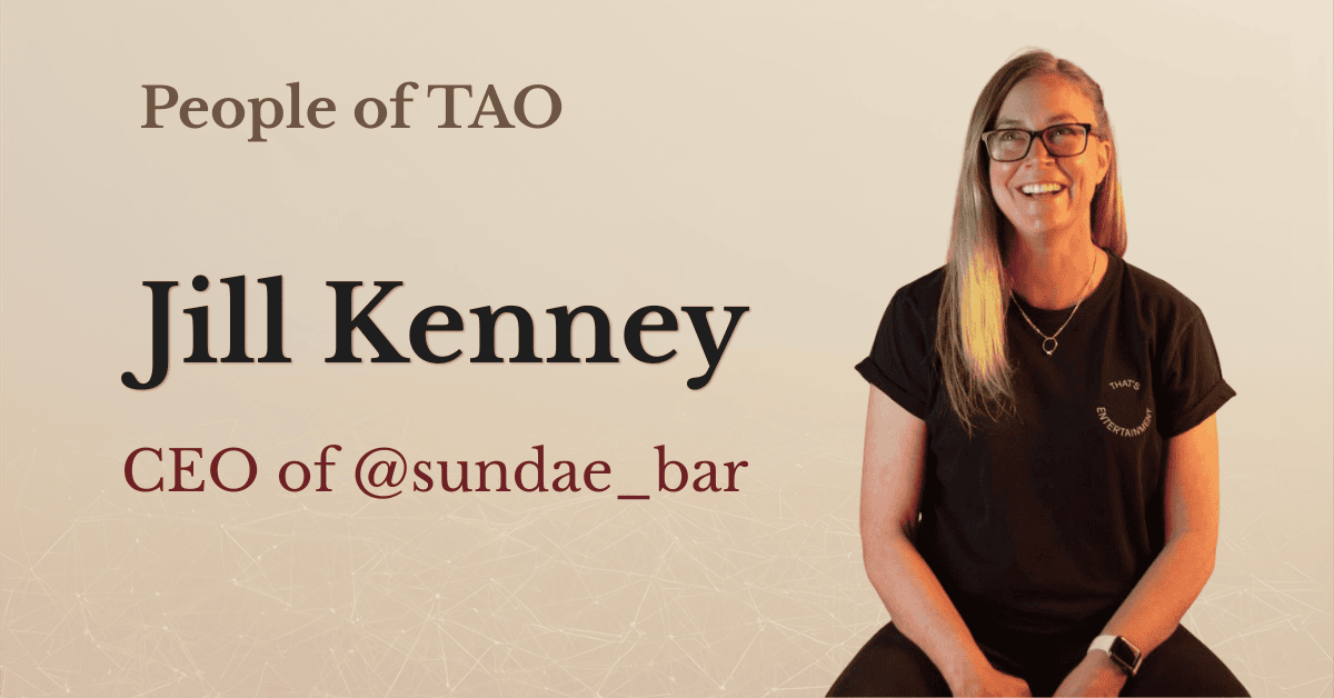 jill kenny sundae bar people of tao