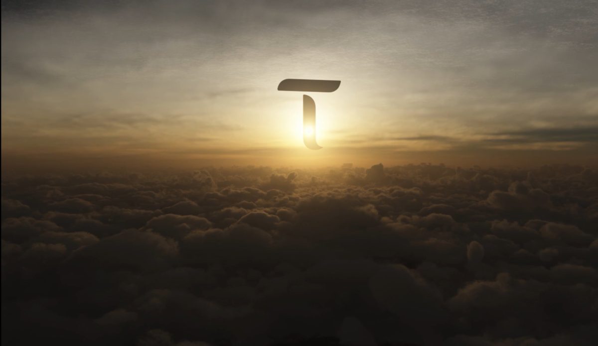 TAO T rising above the clouds